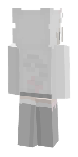 Gray skin: body, back render