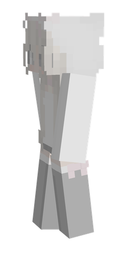 Gray skin: body, left side render