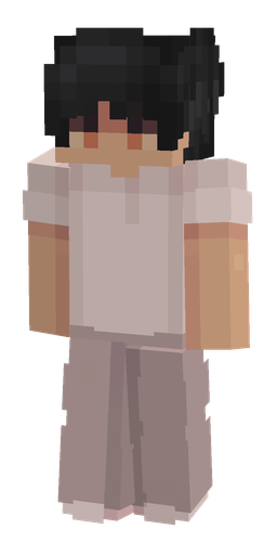 Black skin: body, front render