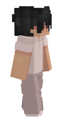 Black skin: body, right side render