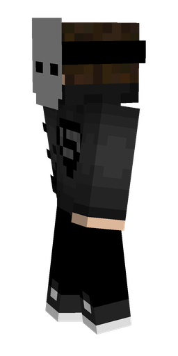 Black skin: body, left side render