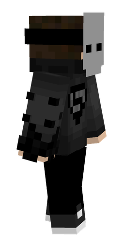 Black skin: body, right side render