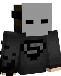 Black skin: bust render