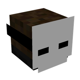 Black skin: head render
