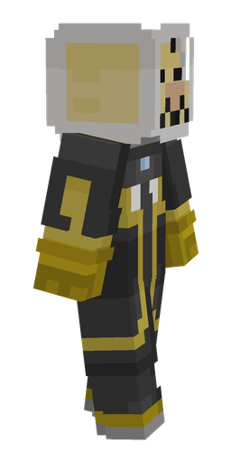 Black skin: body, right side render