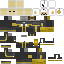 Black skin: raw texture render