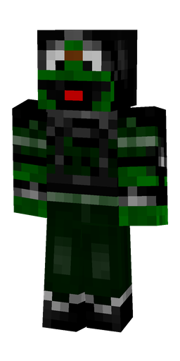 Black skin: body, front render