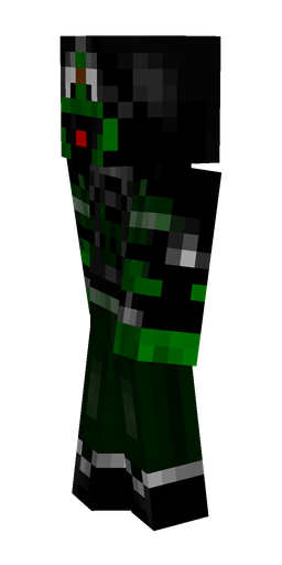 Black skin: body, left side render