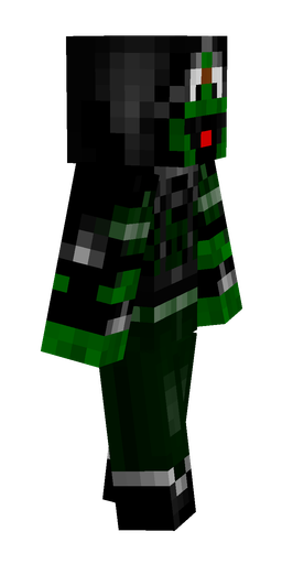 Black skin: body, right side render