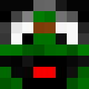 Black skin: face render