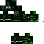 Black skin: raw texture render