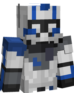 Black skin: bust render