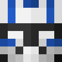 Black skin: face render