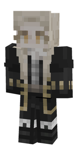 Black skin: body, front render
