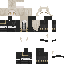 Black skin: raw texture render