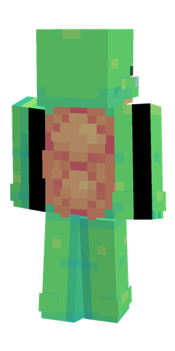 Classic skin: body, back render