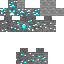 Classic skin: raw texture render