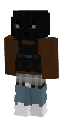 Black skin: body, front render