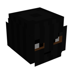 Black skin: head render