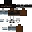 Black skin: raw texture render