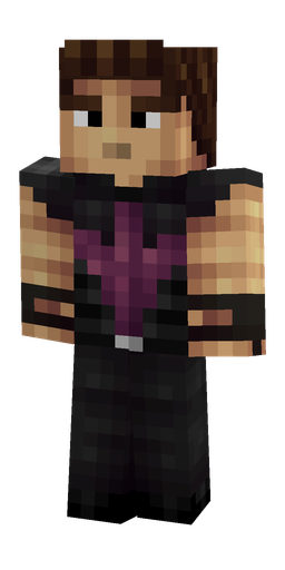 Black skin: body, front render