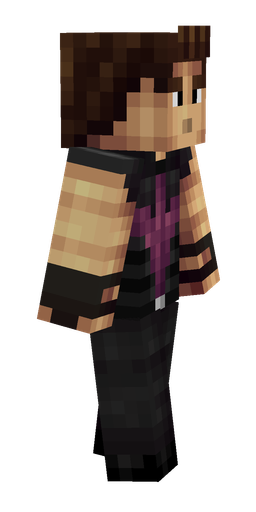 Black skin: body, right side render