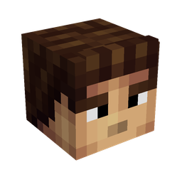 Black skin: head render