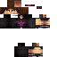 Black skin: raw texture render