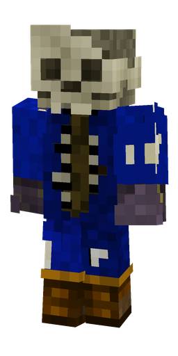Black skin: body, front render