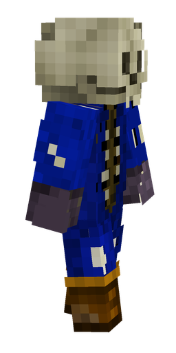 Black skin: body, right side render