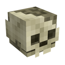 Black skin: head render