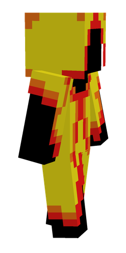Black skin: body, right side render