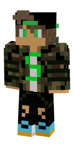 Black skin: body, front render