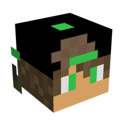 Black skin: head render