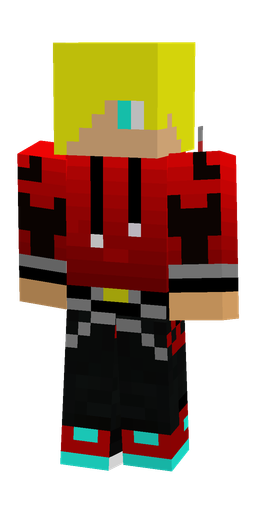 Black skin: body, front render