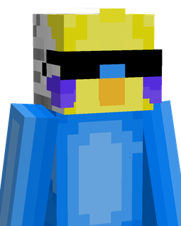 Blue skin: bust render
