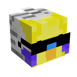 Blue skin: head render