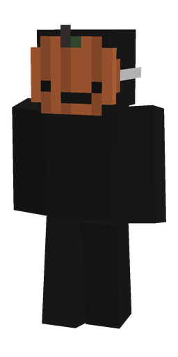 Black skin: body, front render