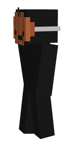 Black skin: body, left side render