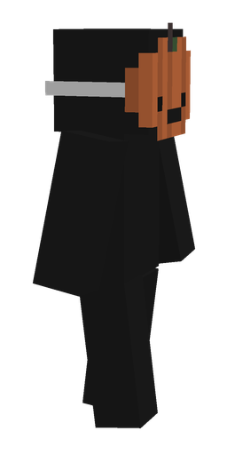 Black skin: body, right side render