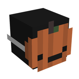 Black skin: head render