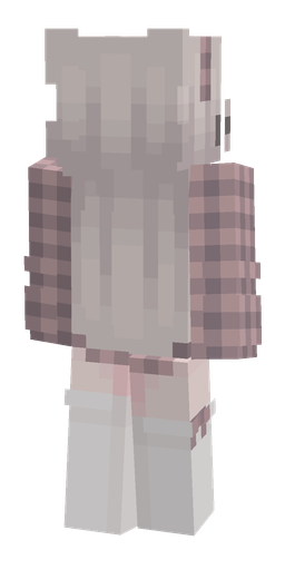 Gray skin: body, back render