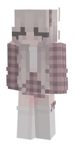 Gray skin: body, front render