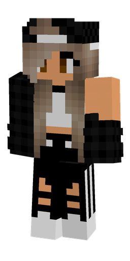 Black skin: body, front render