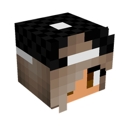 Black skin: head render