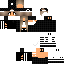 Black skin: raw texture render