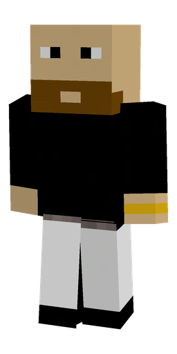 Black skin: body, front render