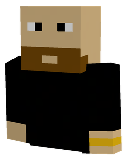 Black skin: bust render