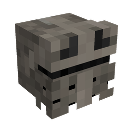 Black skin: head render