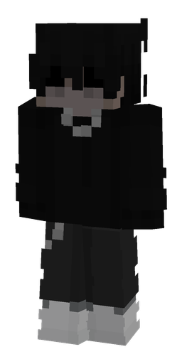 Black skin: body, front render